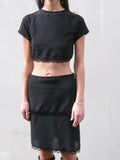VIOLET MIDI SKIRT